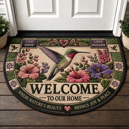 Buffalo Welcome Mat – Wild and Free Rustic Nature Doormat - 5to9vibe
