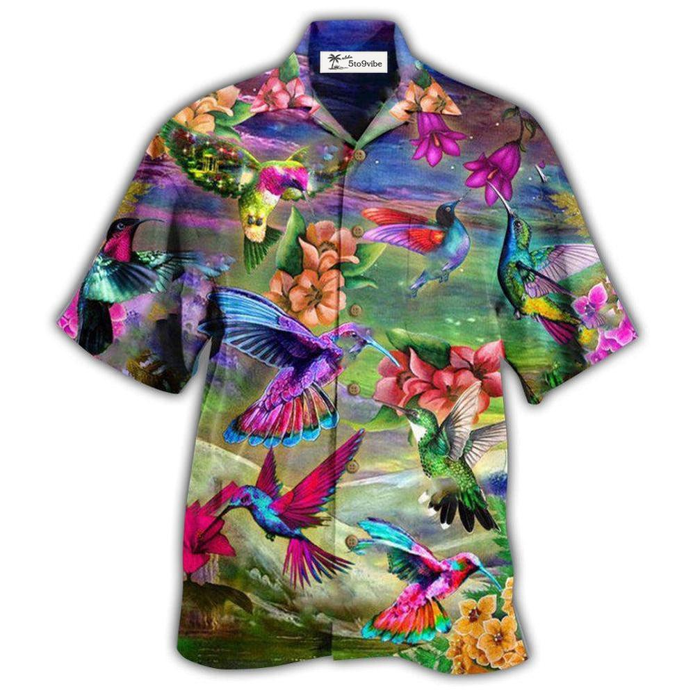 Hawaiian Shirt / Adults / S Hummingbird Life Is Better With A Hummingbird - Hawaiian Shirt 