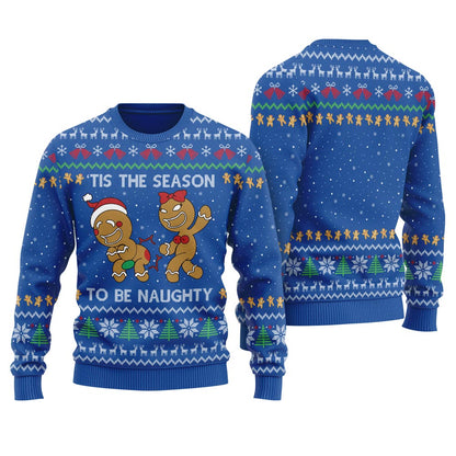 Humorous Cookies Ugly Christmas Sweater For Women