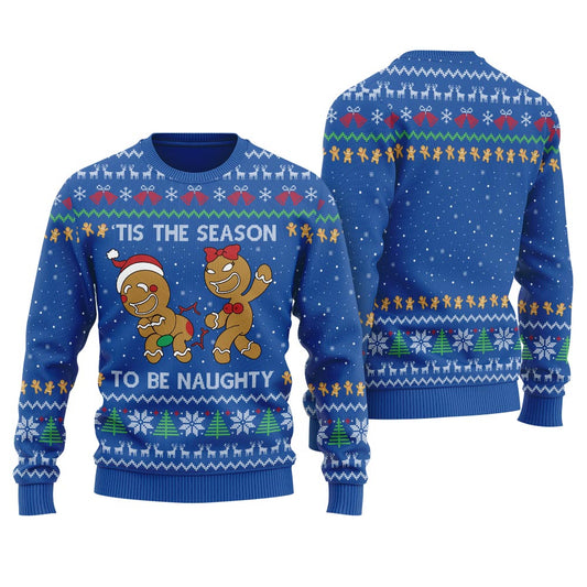 Humorous Cookies Ugly Christmas Sweater For Women