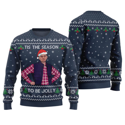 Humorous Tis The Season To Be Jolly Christmas Sweater