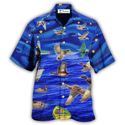 Hawaiian Shirt / Adults / S Hunting Duck Lover Amazing Christmas - Hawaiian Shirt 