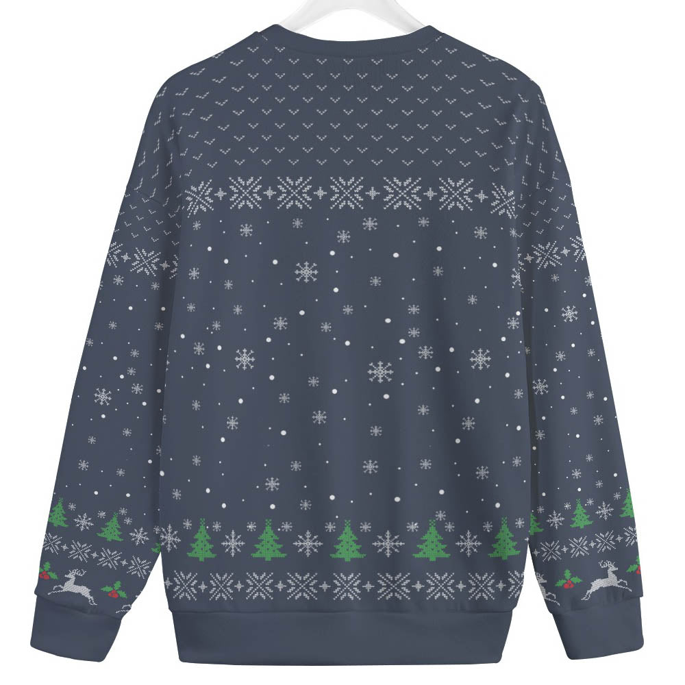 I Do It For The Hos Santa Plus Size Christmas Sweater