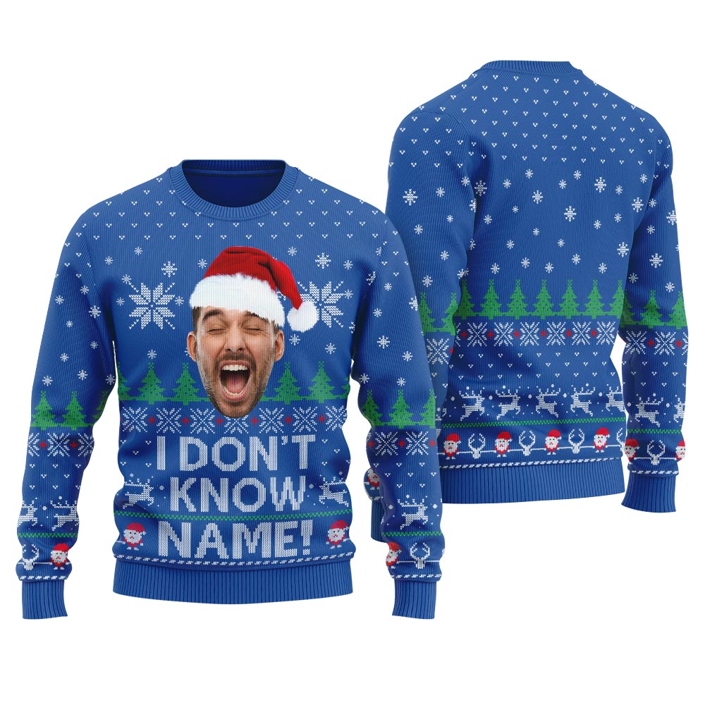 I Dont Know Margo Personalized Christmas Sweater Women's