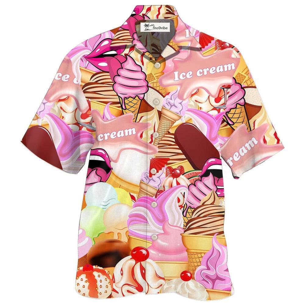 Hawaiian Shirt / Adults / S Ice Cream Color Style - Hawaiian Shirt 