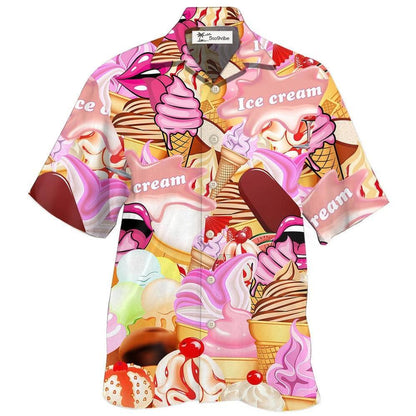 Hawaiian Shirt / Adults / S Ice Cream Color Style - Hawaiian Shirt 