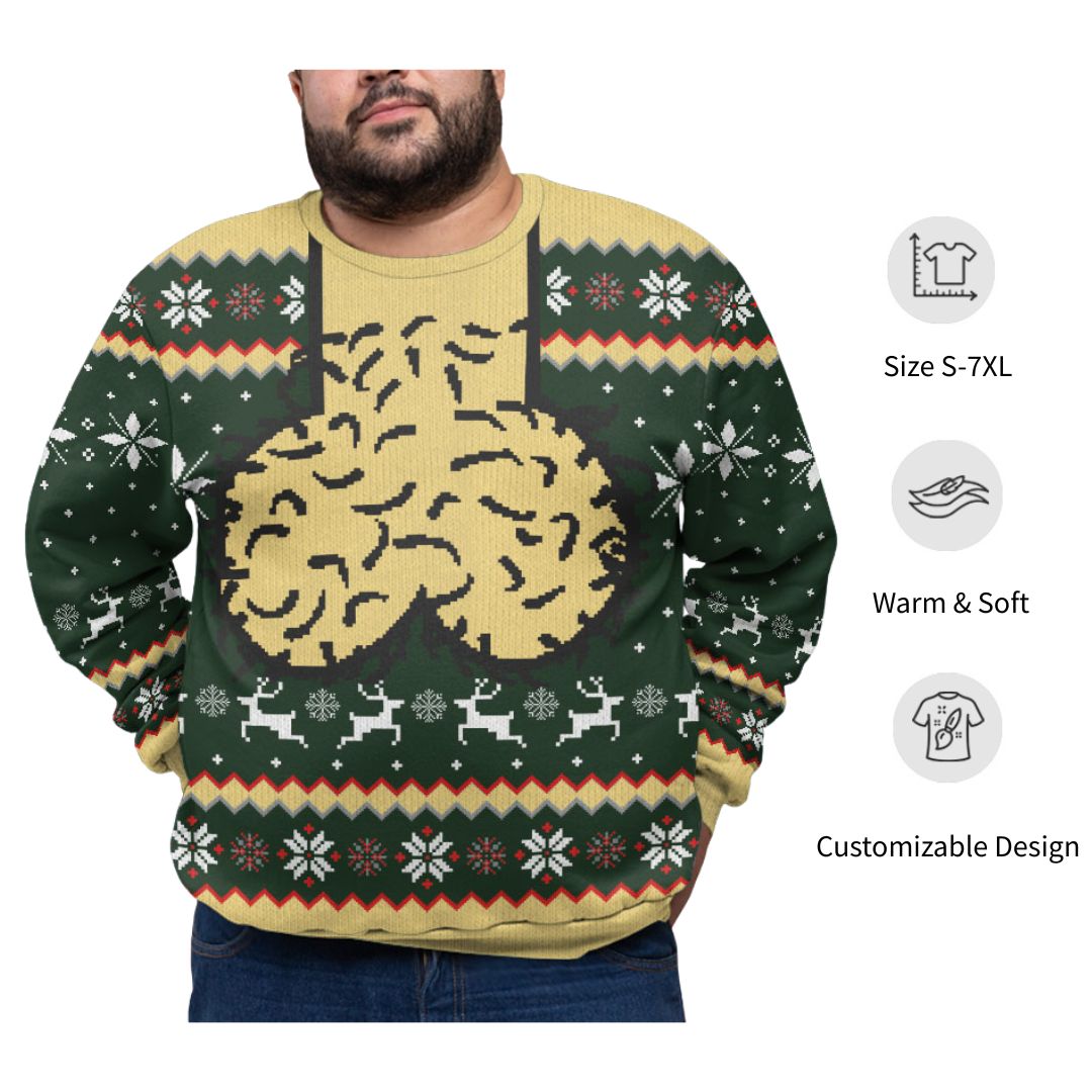 Inappropriate Ugly Christmas Plus Size Sweater