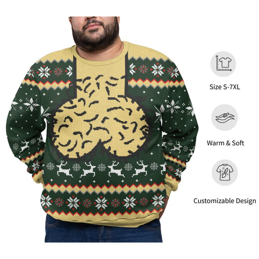 Inappropriate Ugly Christmas Plus Size Sweater