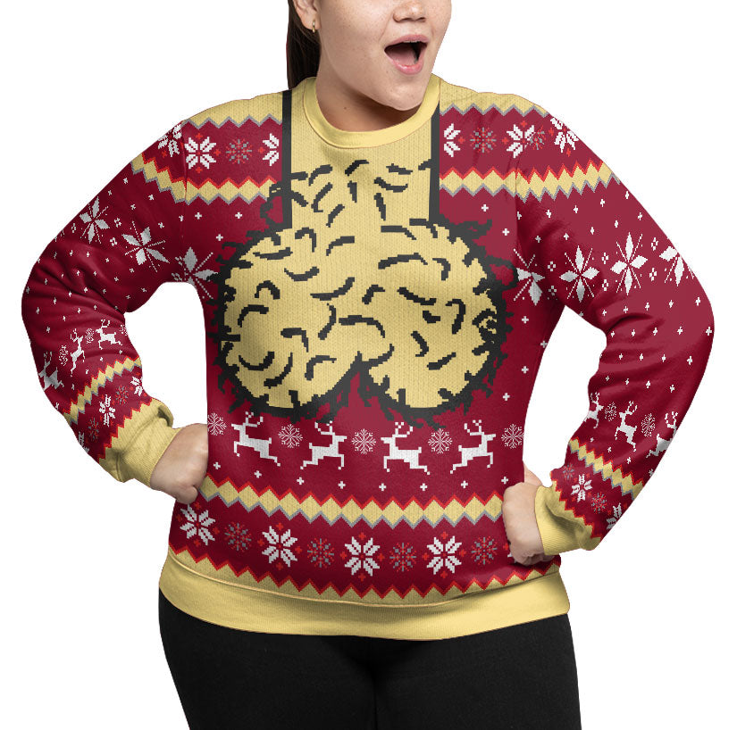 Inappropriate Ugly Christmas Plus Size Sweater