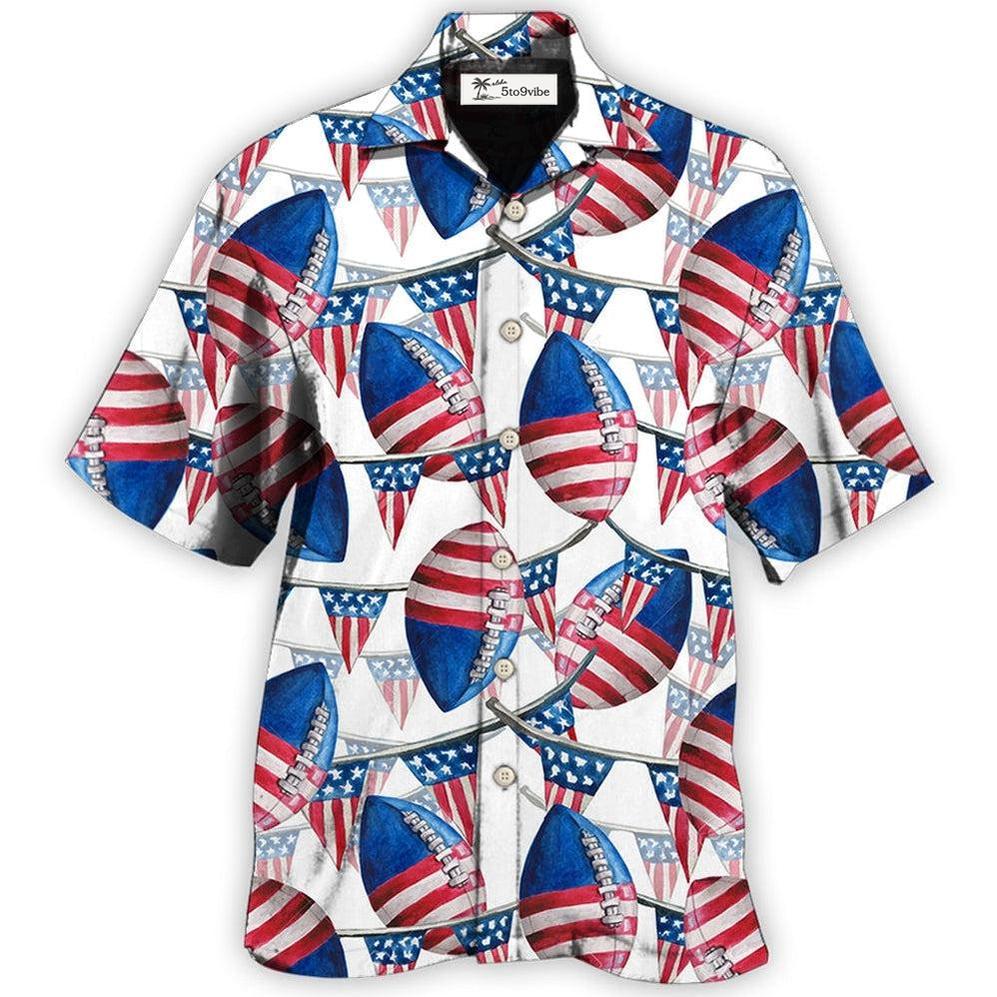 Hawaiian Shirt / Adults / S America Independence Day Basic Style - Hawaiian Shirt 