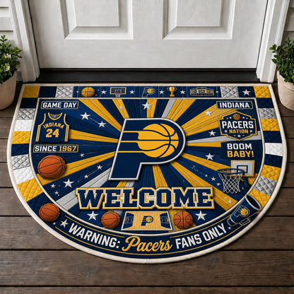 Basketball All Teams Custom Premium Welcome Mat – Personalized Baseball Doormat