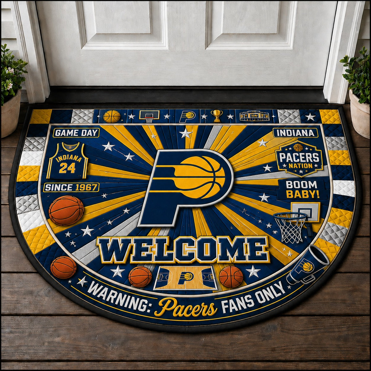 BB All Teams Custom Premium Welcome Mat – Personalized  Doormat