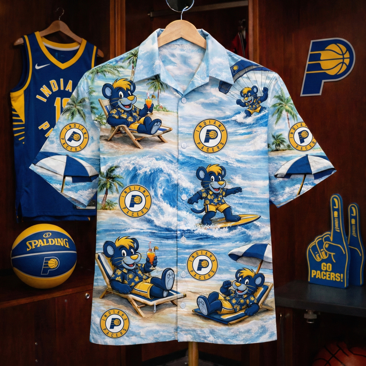 All Basketball Teams Mascot Beach Viber Unisex Hawaiian Shirt For Men & Women