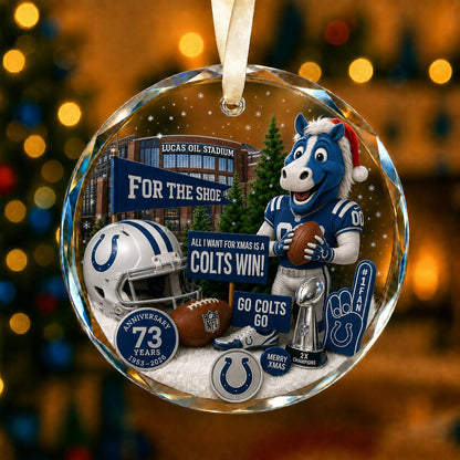 All Football Teams Christmas Glass Ornament With Gift Box Trending - 5to9vibe