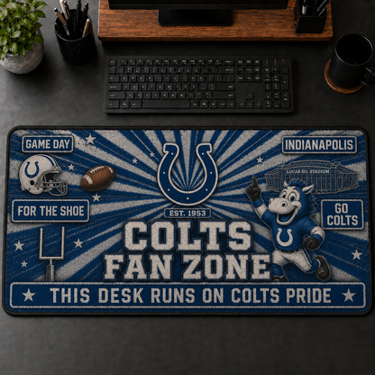 All Football Teams Fans Zone Desk Mat Mouse Pad Plus Size Trending - 5to9vibe