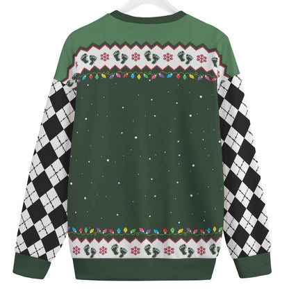 Is This Jolly Enough Bigfoot Big And Tall Ugly Christmas Sweater