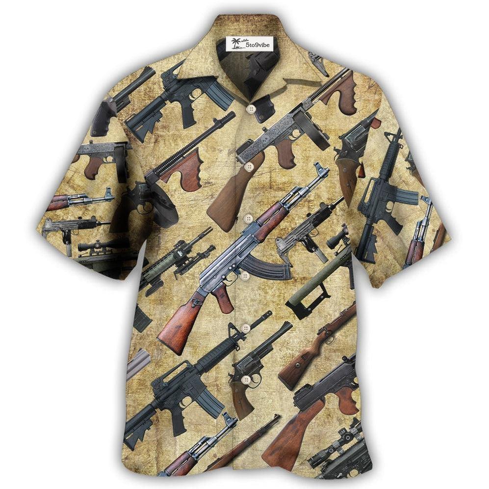 Hawaiian Shirt / Adults / S Gun It's All About Guns - Hawaiian Shirt 
