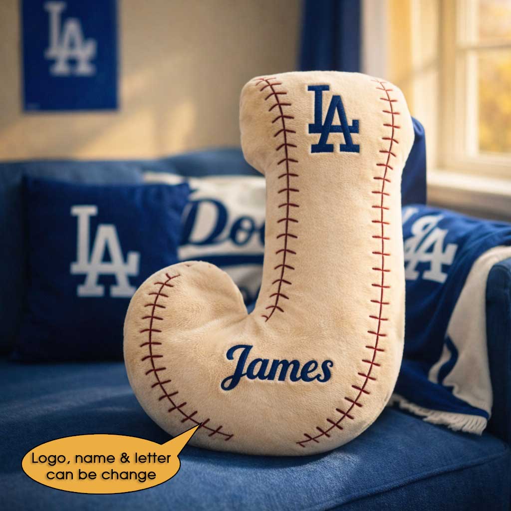 Baseball Pillow Custom Name and Logo All Teams  Irregular-Shaped Pillow Custom