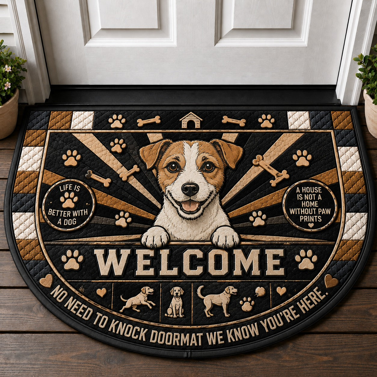 Alfombra personalizada de bienvenida premium de equipo de la MLB – Felpudo de béisbol personalizado