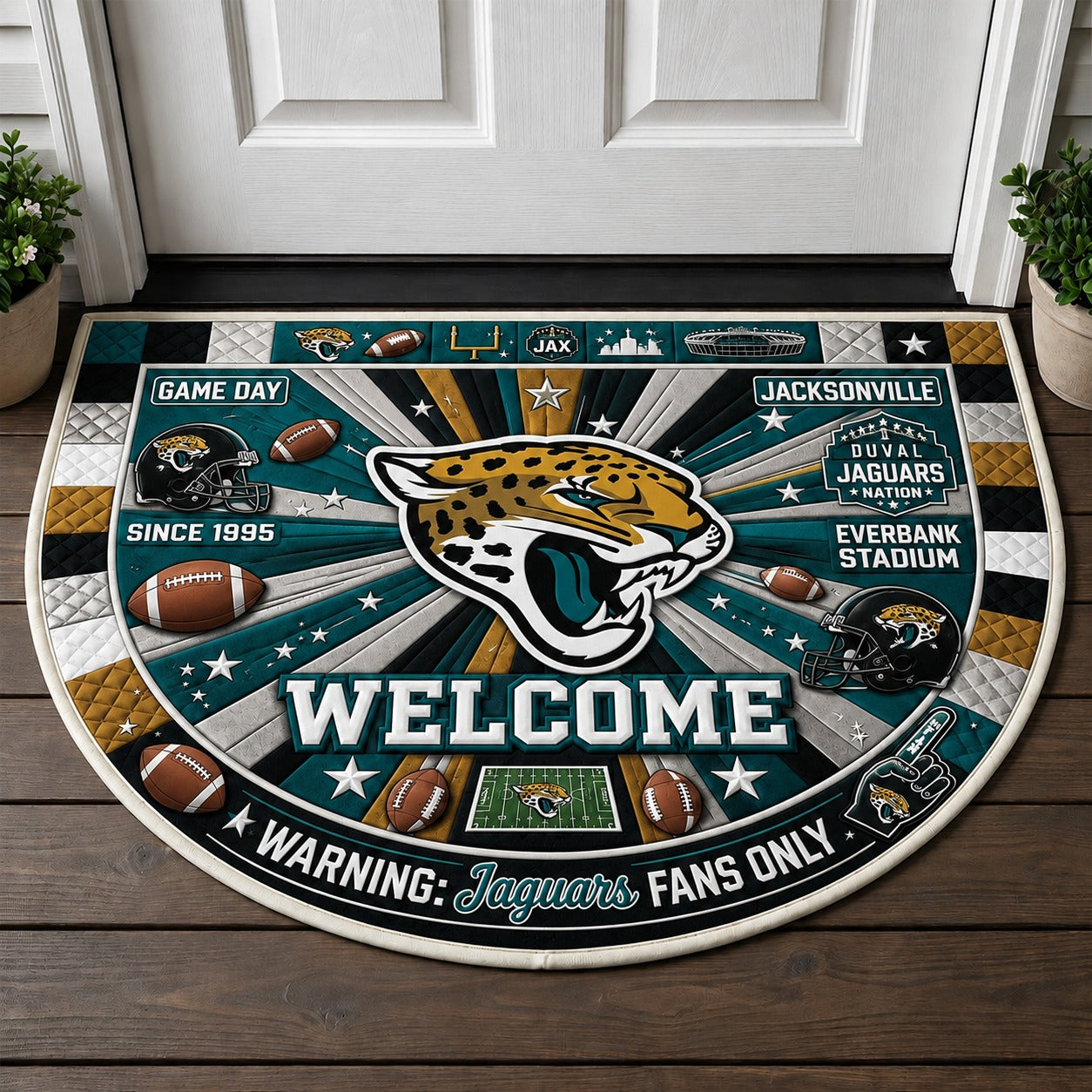 Alfombra personalizada de bienvenida premium de equipo de la MLB – Felpudo de béisbol personalizado