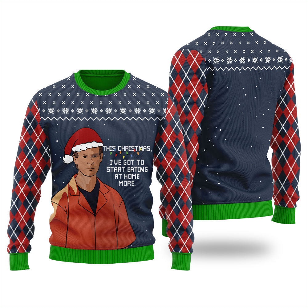 Jeffrey Dahmer Funny Sayings Ugly Christmas Sweater