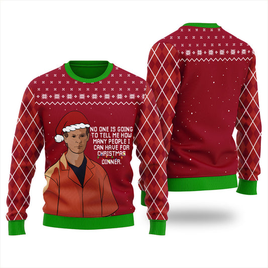 Jeffrey Dahmer Men's Funny Ugly Christmas Sweater