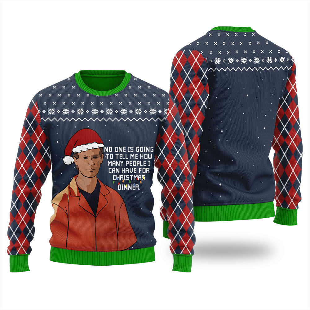 Jeffrey Dahmer Ugly Christmas Sweater For Adult