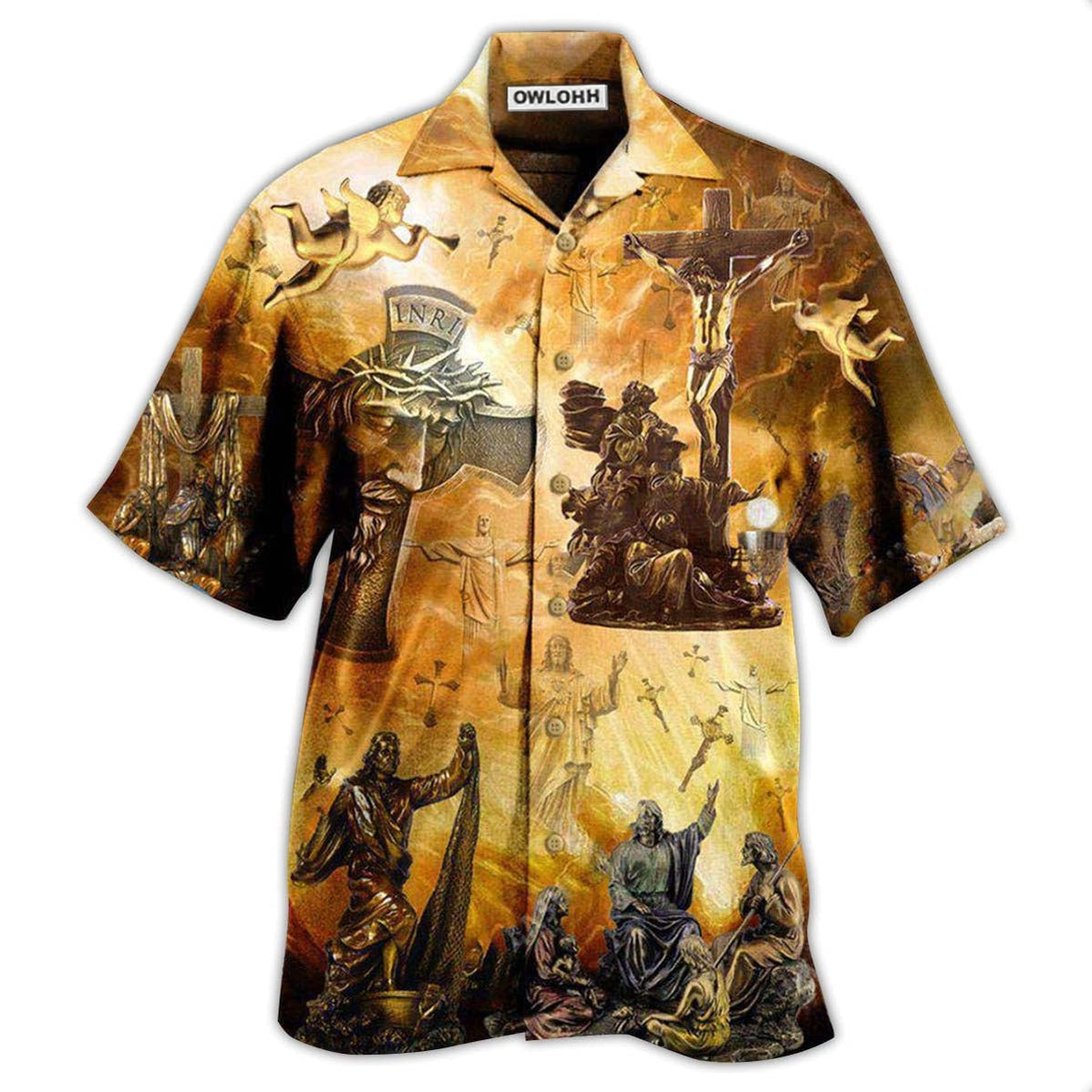 Hawaiian Shirt / Adults / S Jesus Is My Savior - Hawaiian Shirt 