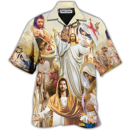 Hawaiian Shirt / Adults / S Jesus Is My Savior Faith - Hawaiian shirt 