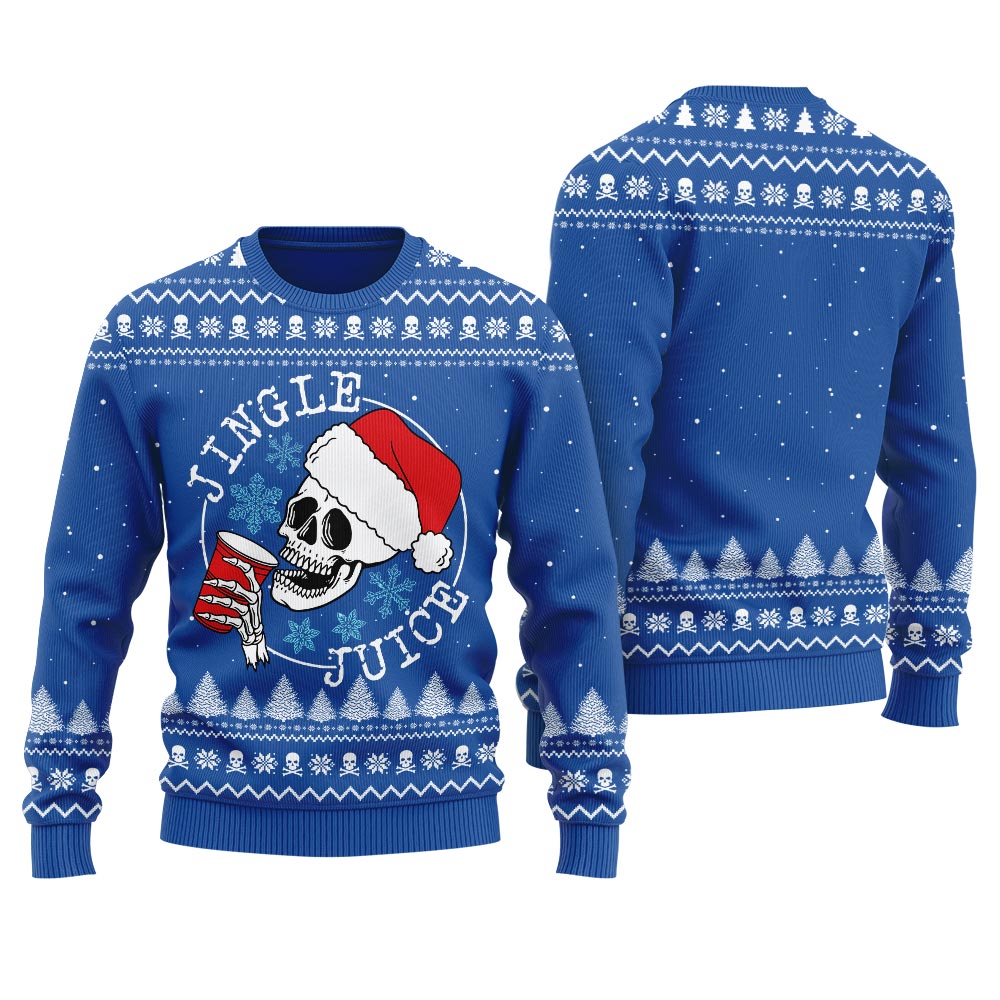 Jingle Juice Christmas Ugly Sweater Womens