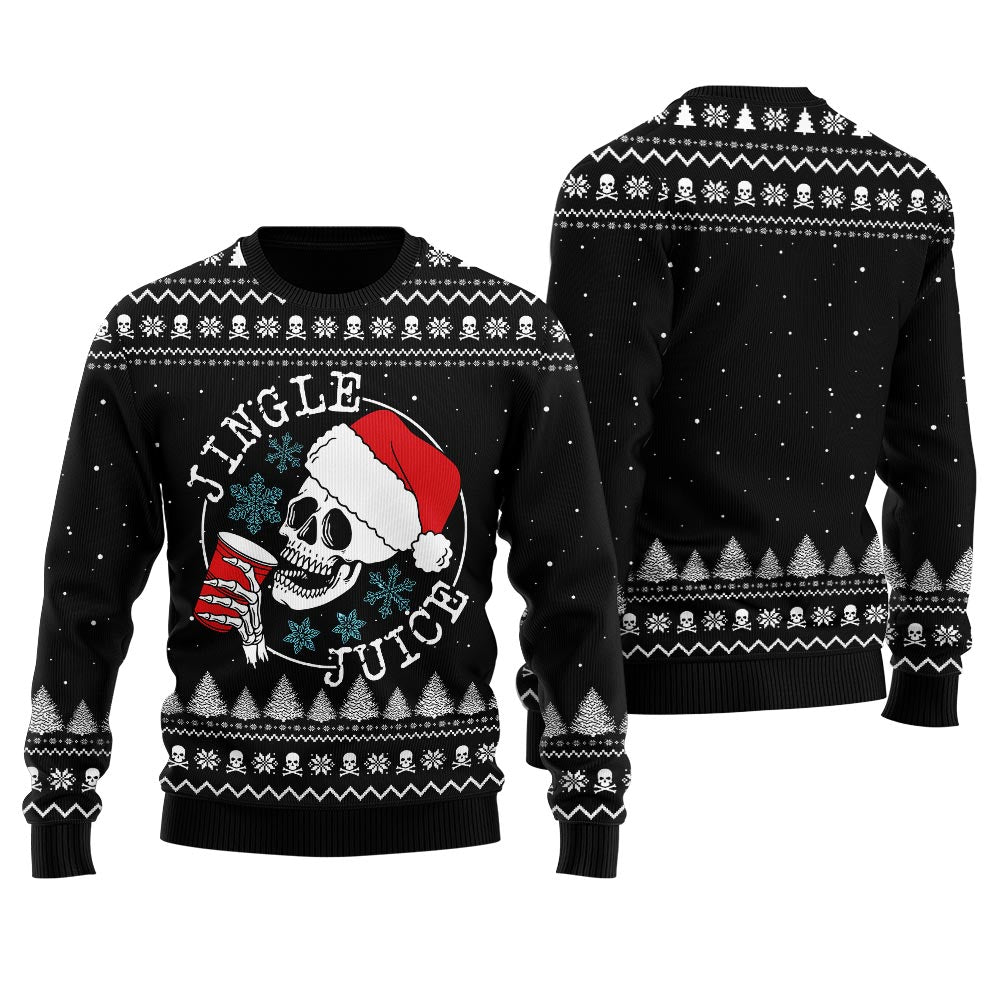 Jingle Juice Christmas Ugly Sweater Womens