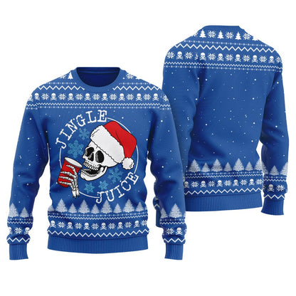 Jingle Juice Mens Ugly Christmas Sweater