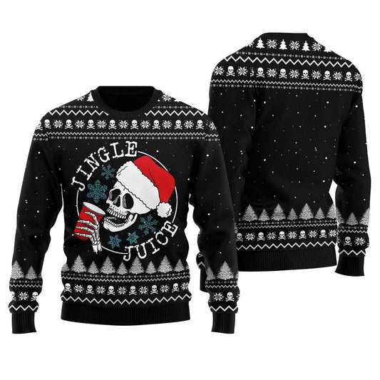 Jingle Juice Mens Ugly Christmas Sweater