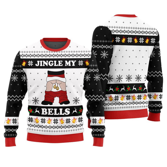 Jingle My Bells Ugly Xmas Sweater