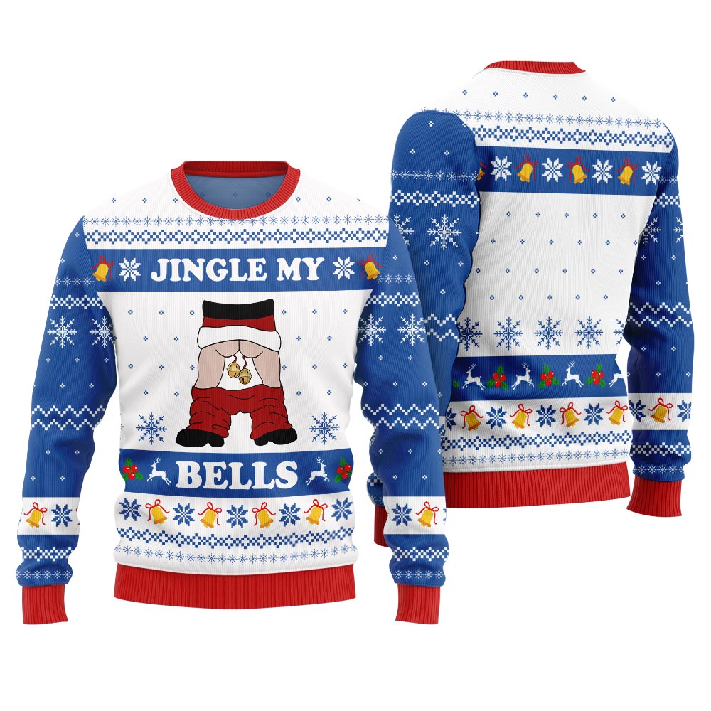 Jingle My Bells Ugly Xmas Sweater
