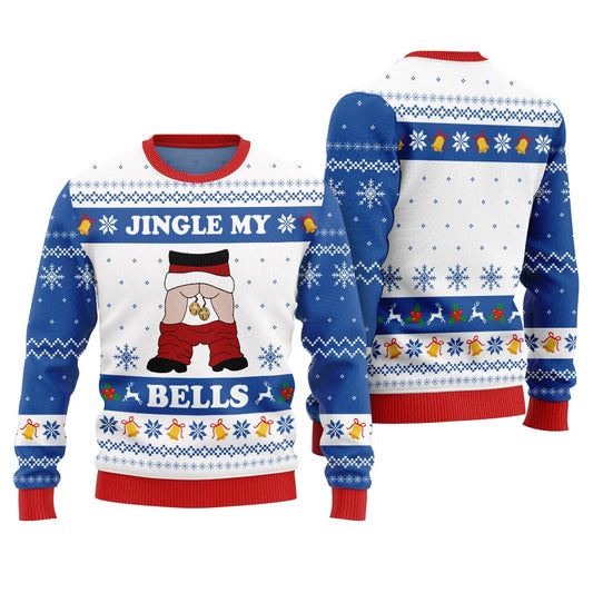 Jingle My Bells Ugly Xmas Sweater