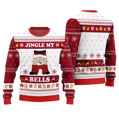 Jingle My Bells Ugly Xmas Sweater