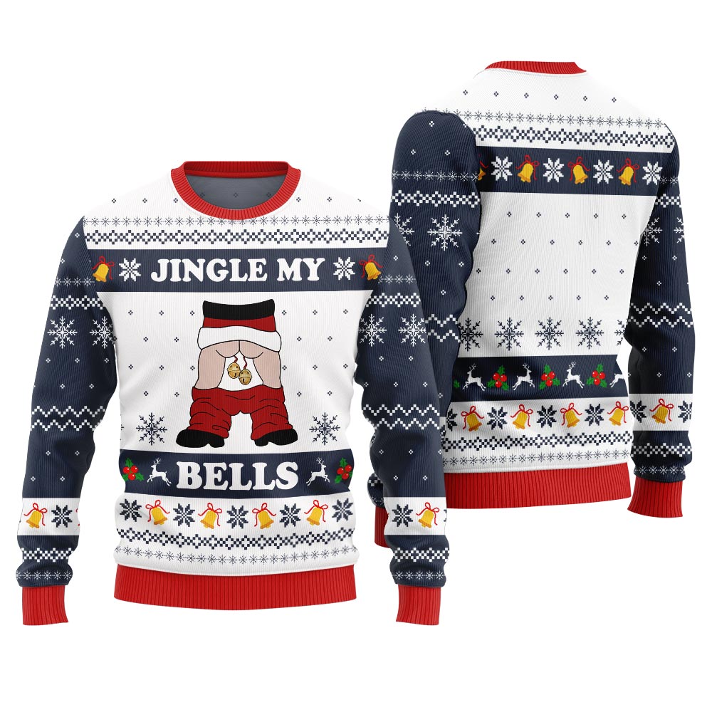 Jingle My Bells Ugly Xmas Sweater