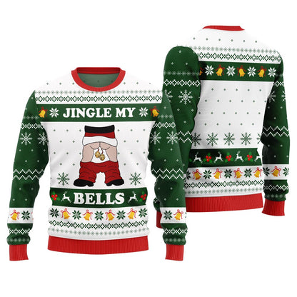Jingle My Bells Ugly Xmas Sweater