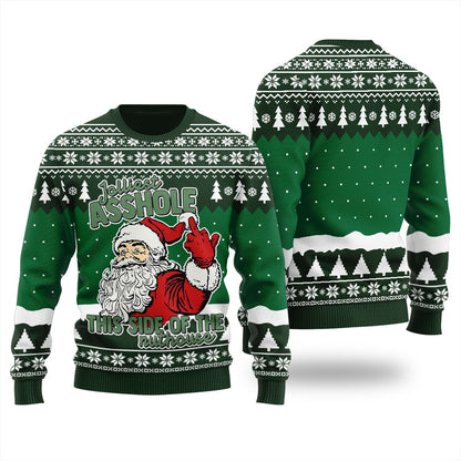 Jolliest Bunch This Side of the Nuthouse Men's Ugly Sweater
