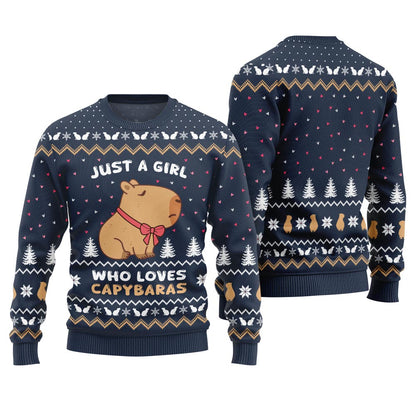 Just A Girl Capy Ugly Sweater