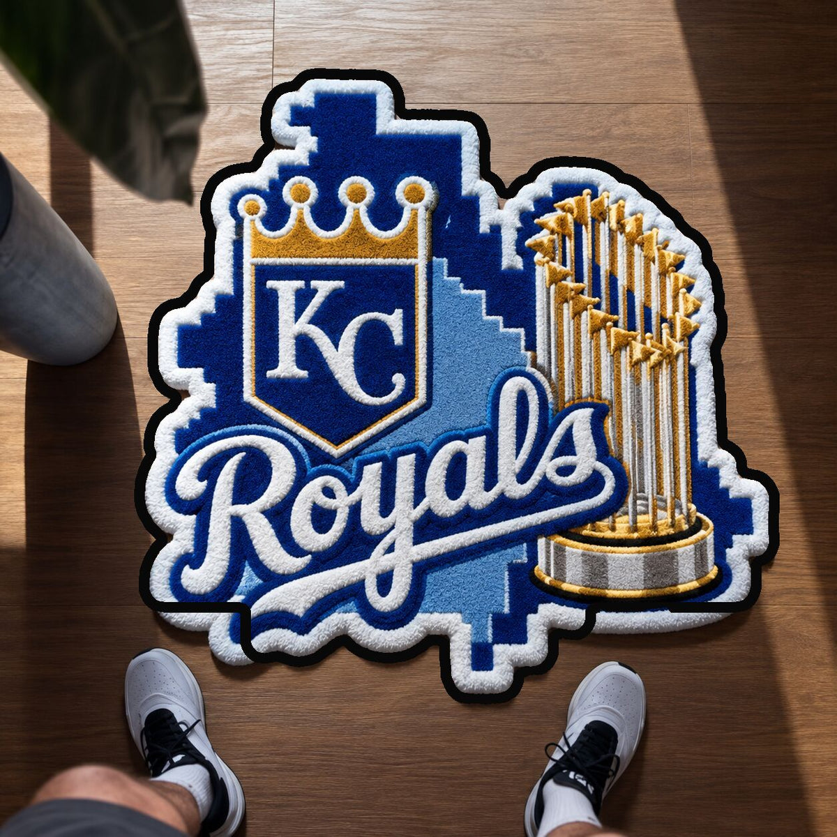Alfombra personalizada de bienvenida premium de equipo de la MLB – Felpudo de béisbol personalizado