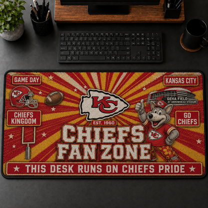 All Football Teams Fans Zone Desk Mat Mouse Pad Plus Size Trending - 5to9vibe