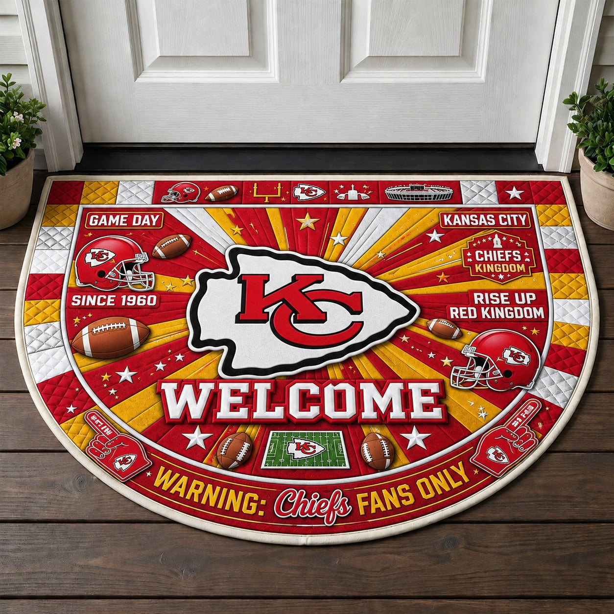 Alfombra personalizada de bienvenida premium de equipo de la MLB – Felpudo de béisbol personalizado