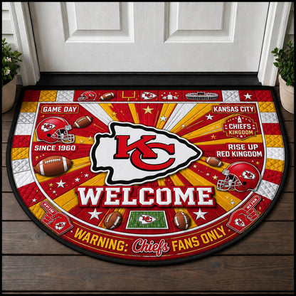 Football All Teams Custom Premium Welcome Mat – Personalized Doormat