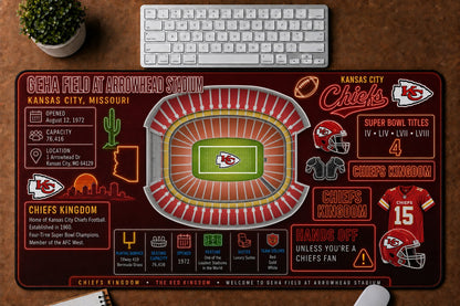 All Football Stadium Infographic Desk Mat Mouse Pad Plus Size Trending - 5to9vibe
