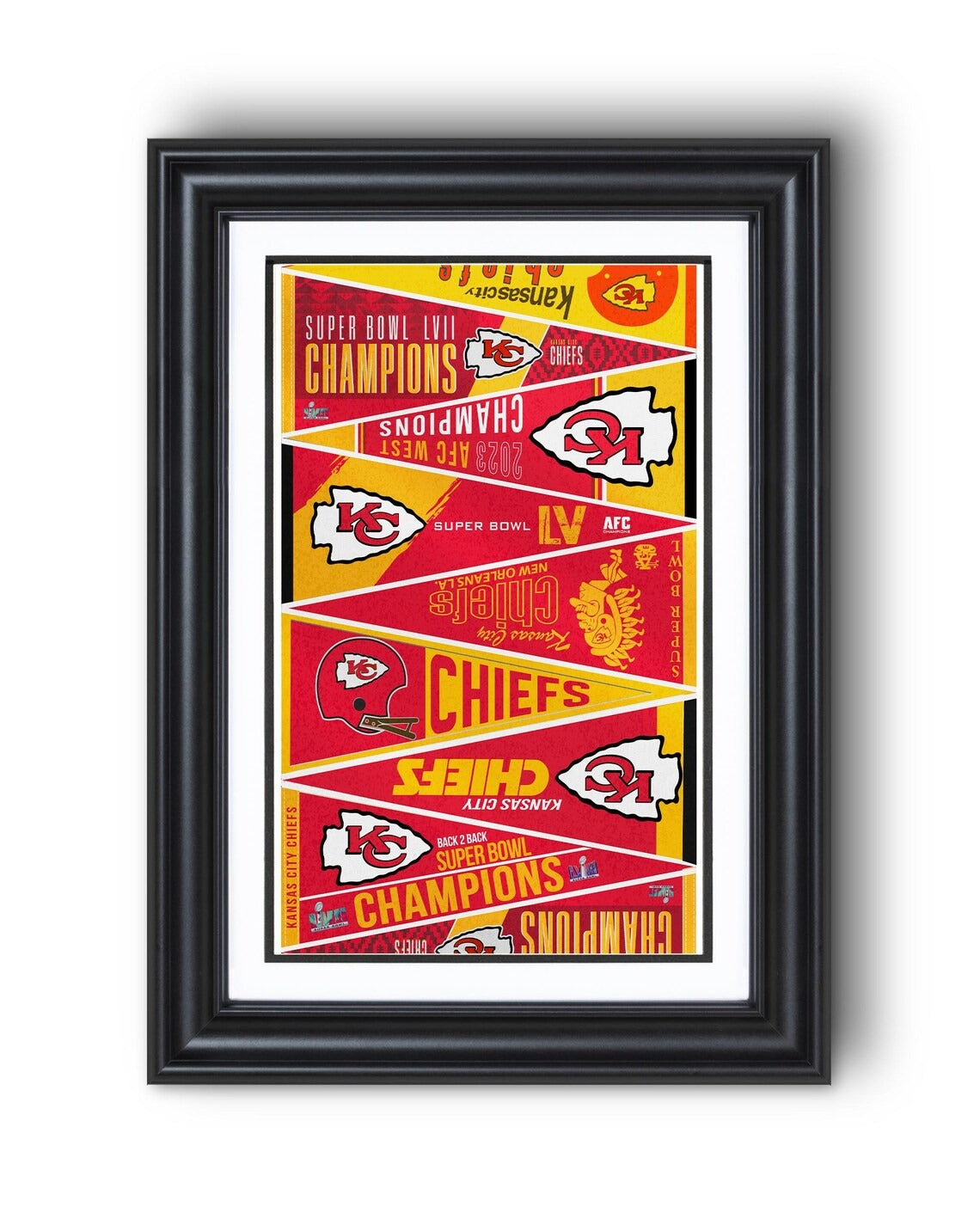 All Football Teams Vintage Anniversary For Fans No Frame Vertical Poster - 5to9vibe