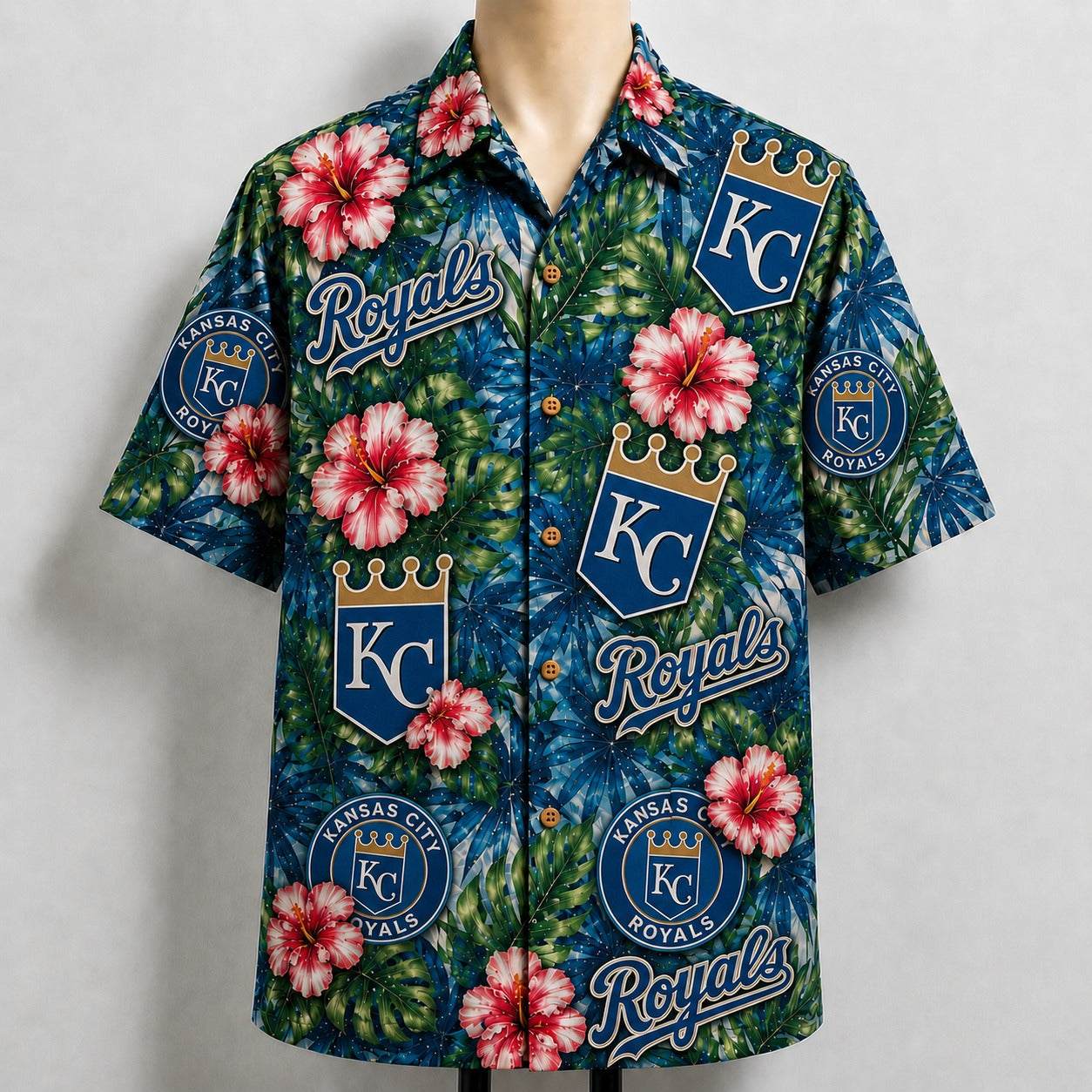 All Baseball Teams Paradise Hibiscus Button-Up Unisex Hawaiian Shirt For Men and Women