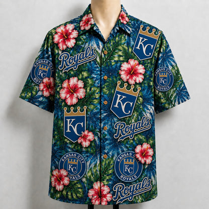 All Baseball Teams Paradise Hibiscus Button-Up Unisex Hawaiian Shirt For Men and Women