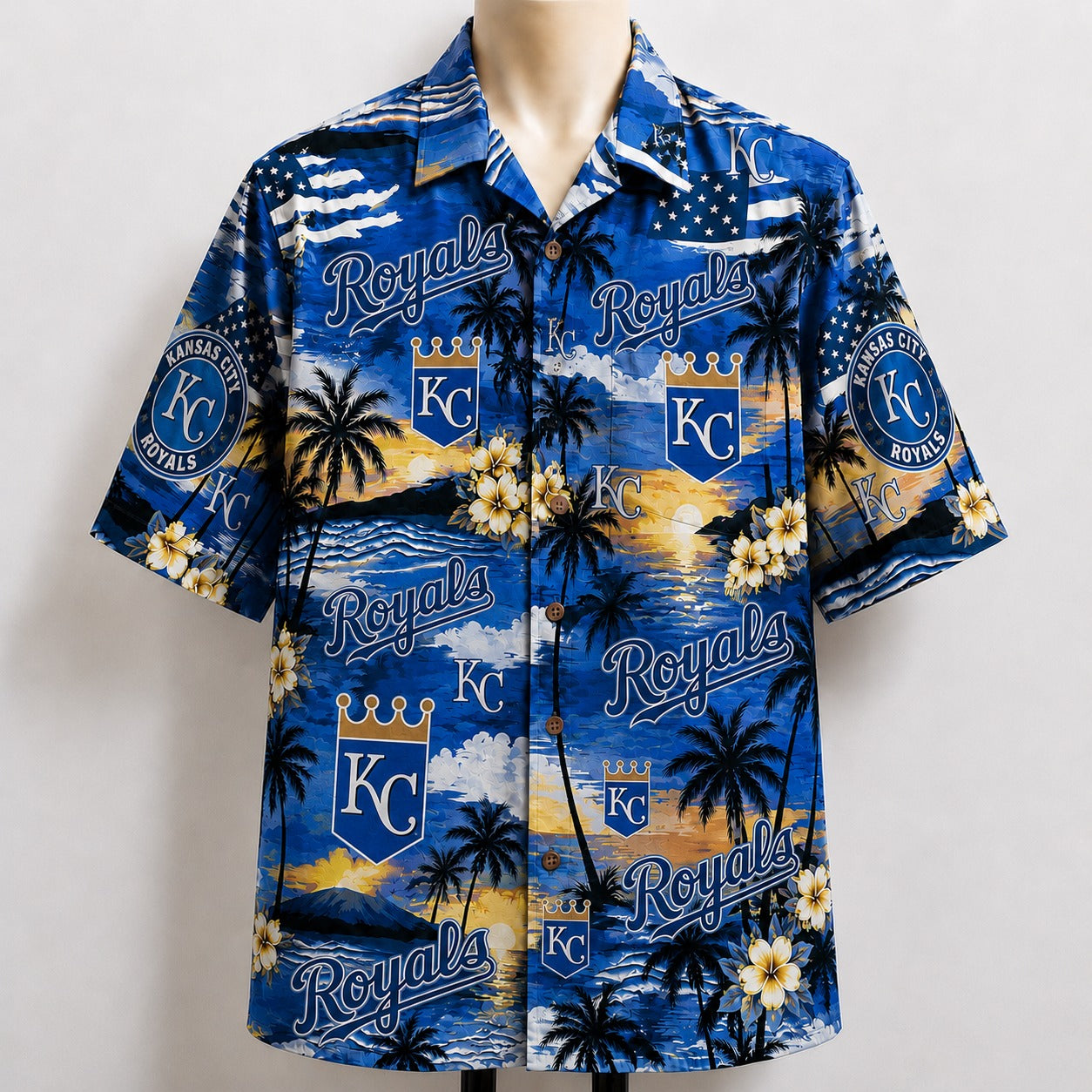 All Baseball Teams Sunset Paradise Button-Up Unisex Hawaiian Shirt For Men and Women